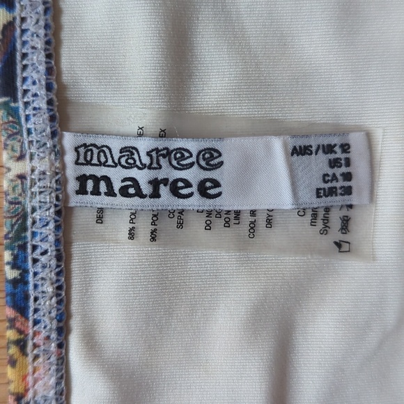 Maree Maree. Bikini Patterned Bottom. Size 10 - Picture 2 of 5
